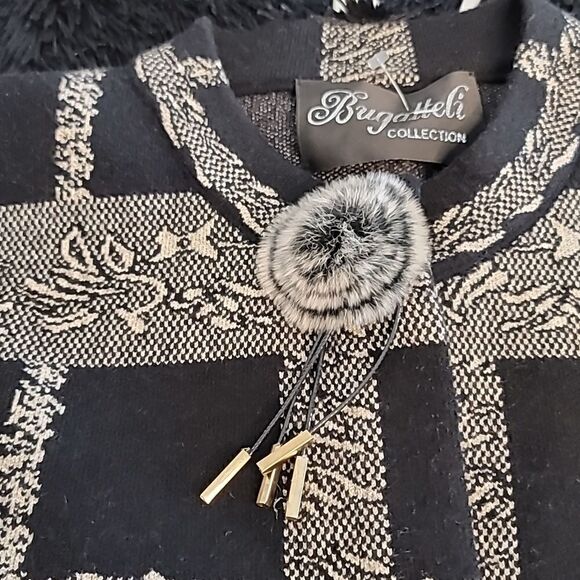 Bugatelli Wool/Fur Button front Cardigan/Jacket - Picture 12 of 15